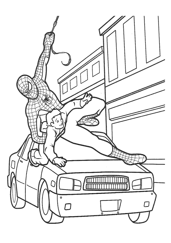 Malvorlage: Spider Man (Superheld) #78686 - Kostenlose Malvorlagen zum Ausdrucken