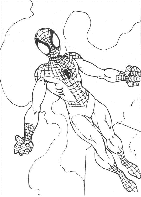 Malvorlage: Spider Man (Superheld) #78692 - Kostenlose Malvorlagen zum Ausdrucken