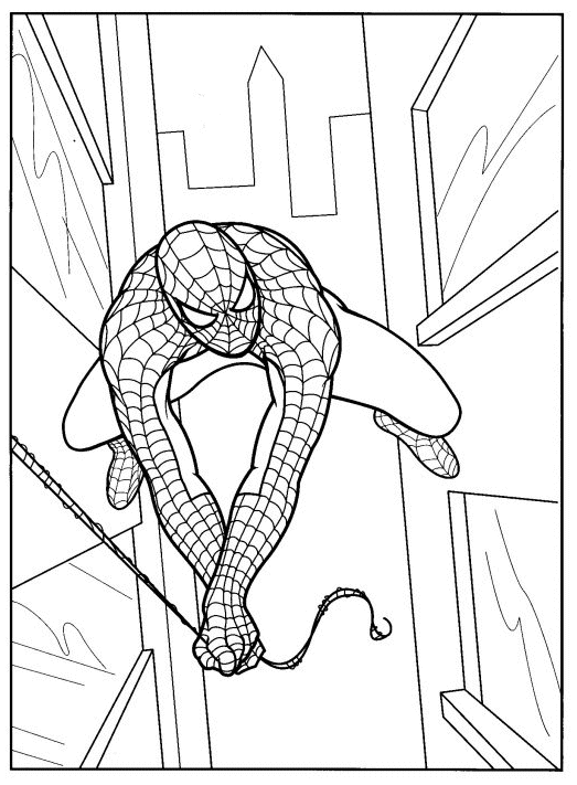 Malvorlage: Spider Man (Superheld) #78693 - Kostenlose Malvorlagen zum Ausdrucken