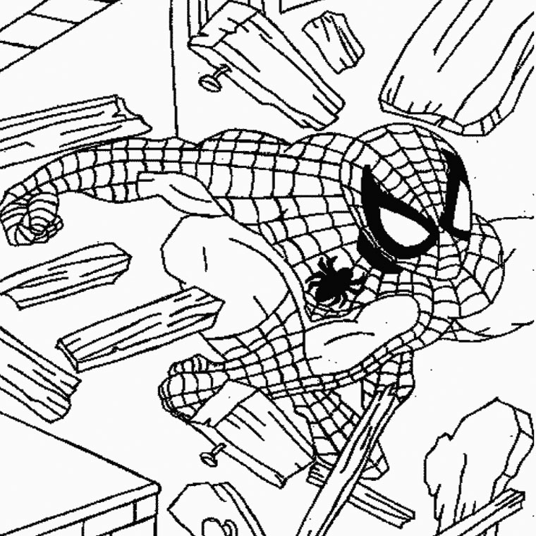 Malvorlage: Spider Man (Superheld) #78717 - Kostenlose Malvorlagen zum Ausdrucken