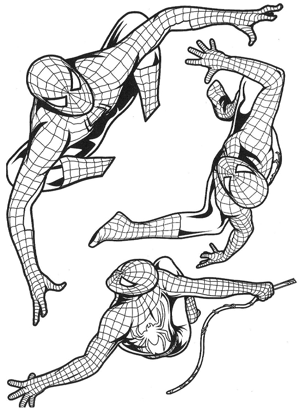 Malvorlage: Spider Man (Superheld) #78724 - Kostenlose Malvorlagen zum Ausdrucken