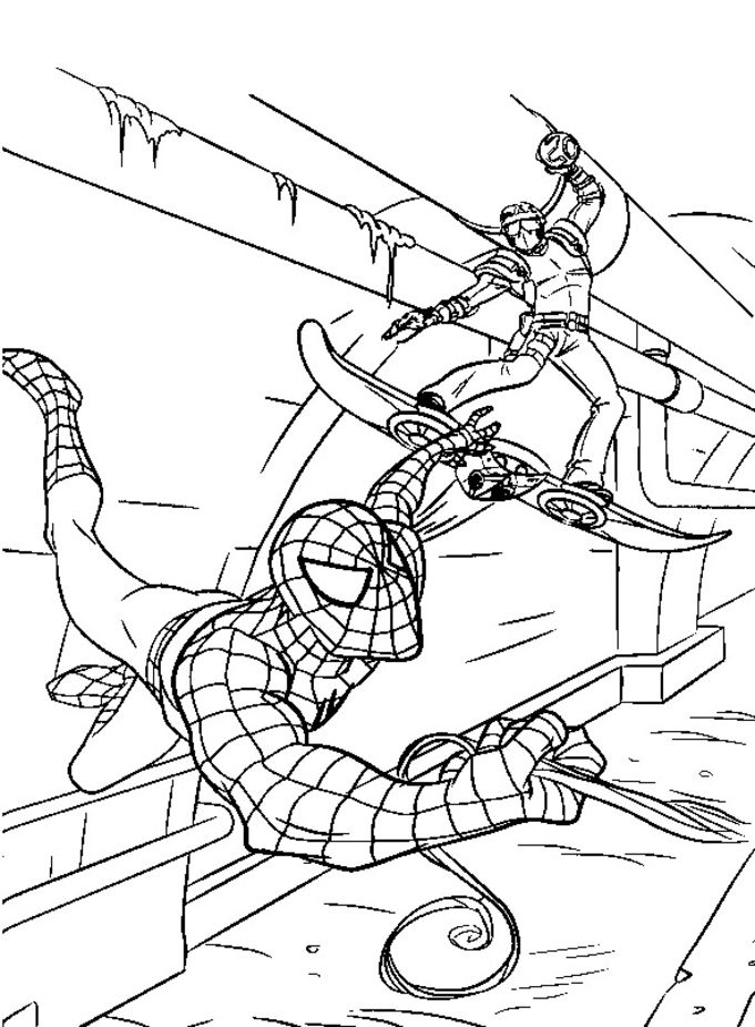 Malvorlage: Spider Man (Superheld) #78734 - Kostenlose Malvorlagen zum Ausdrucken