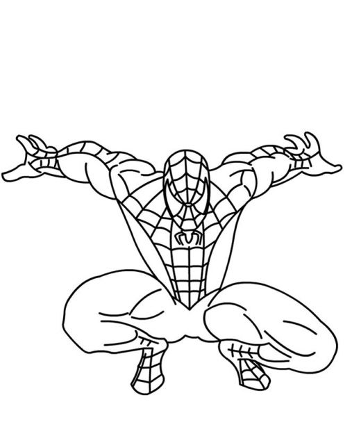 Malvorlage: Spider Man (Superheld) #78769 - Kostenlose Malvorlagen zum Ausdrucken