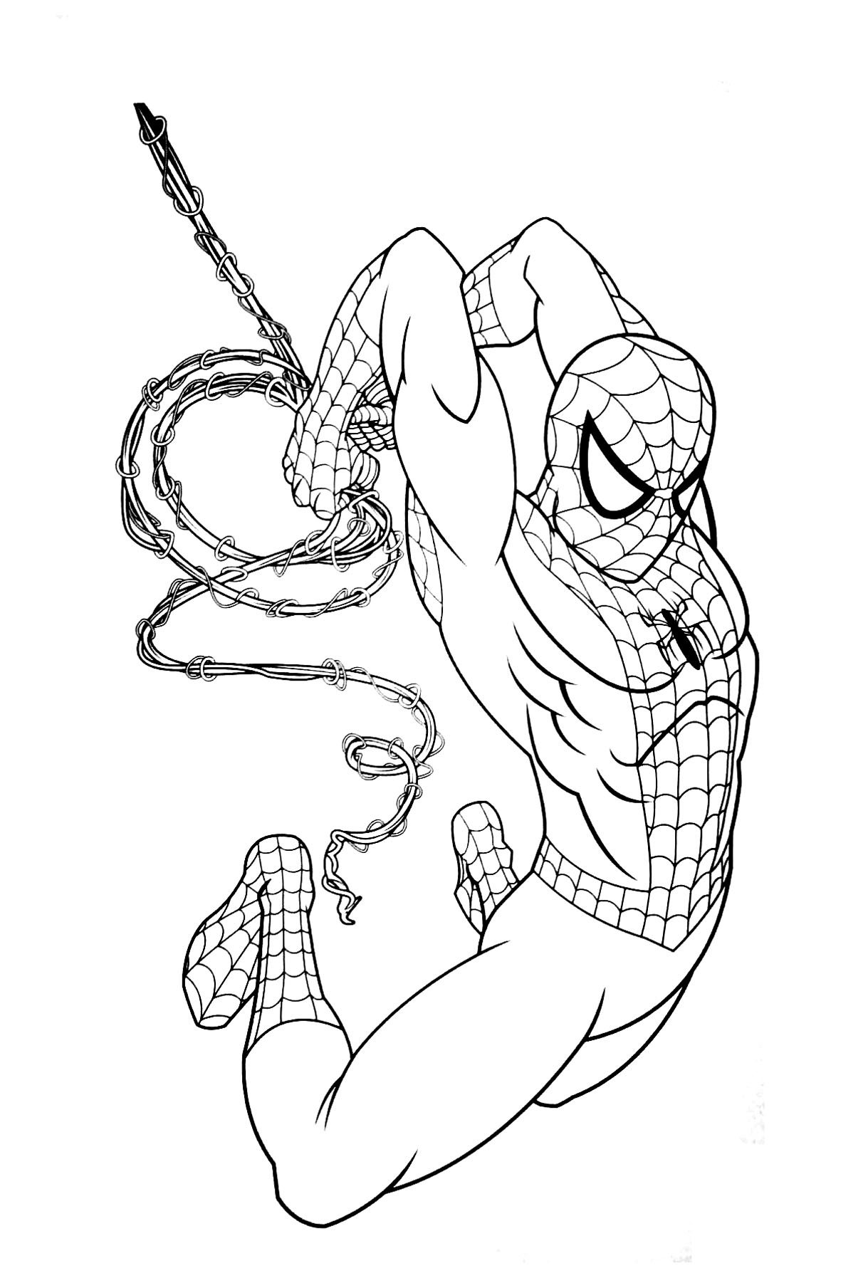 Malvorlage: Spider Man (Superheld) #78796 - Kostenlose Malvorlagen zum Ausdrucken