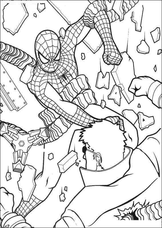 Malvorlage: Spider Man (Superheld) #78830 - Kostenlose Malvorlagen zum Ausdrucken