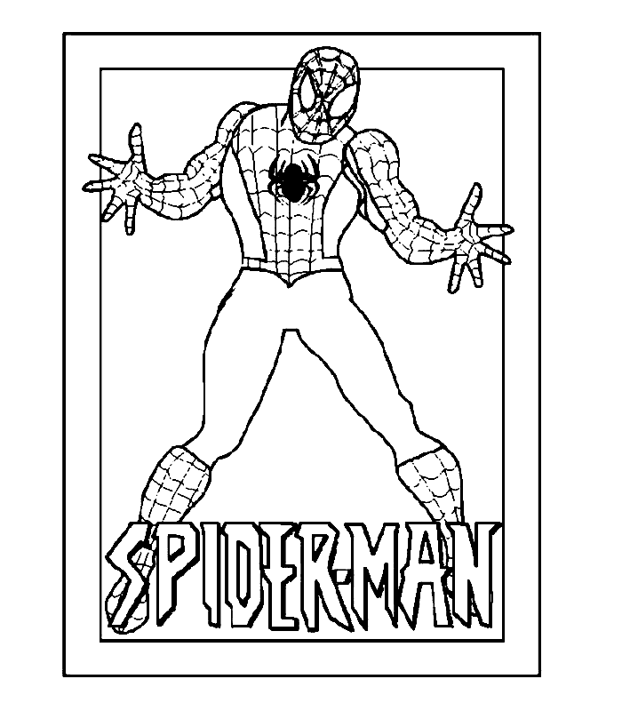 Malvorlage: Spider Man (Superheld) #78863 - Kostenlose Malvorlagen zum Ausdrucken