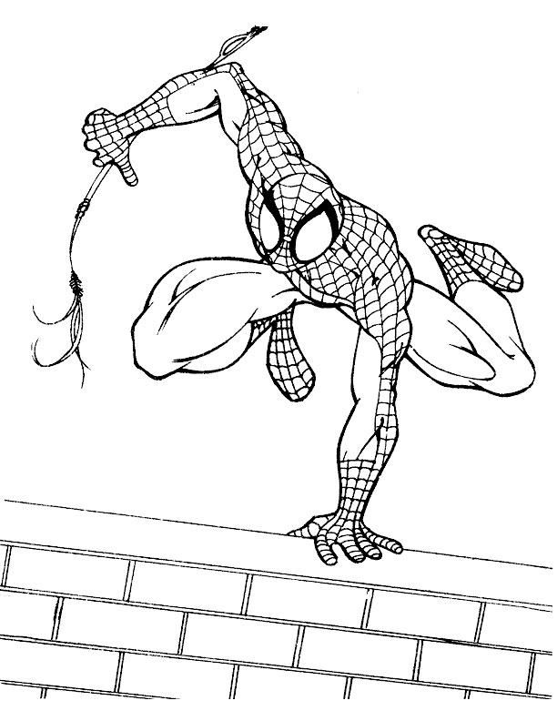 Malvorlage: Spider Man (Superheld) #78881 - Kostenlose Malvorlagen zum Ausdrucken