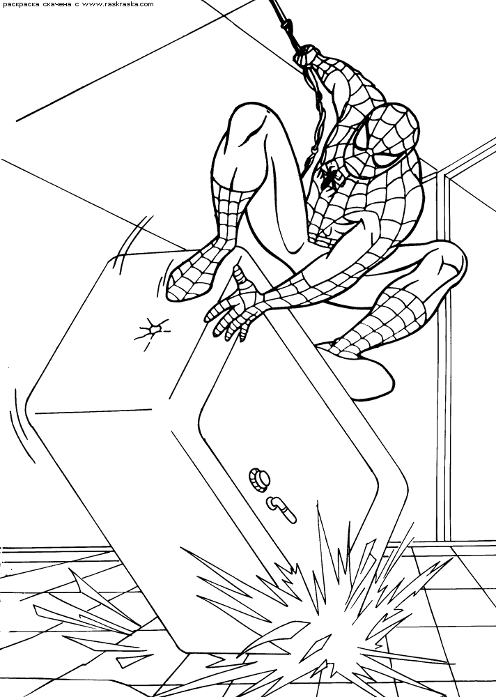 Malvorlage: Spider Man (Superheld) #78886 - Kostenlose Malvorlagen zum Ausdrucken
