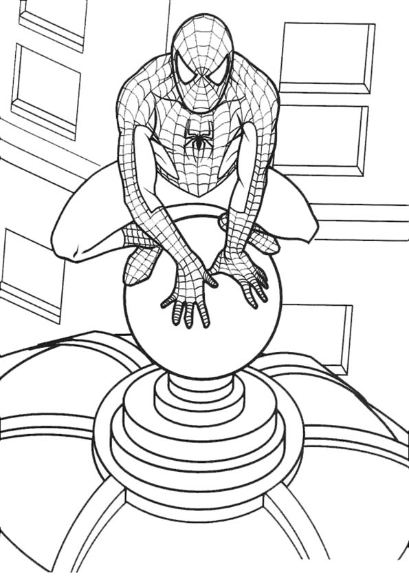 Malvorlage: Spider Man (Superheld) #78895 - Kostenlose Malvorlagen zum Ausdrucken