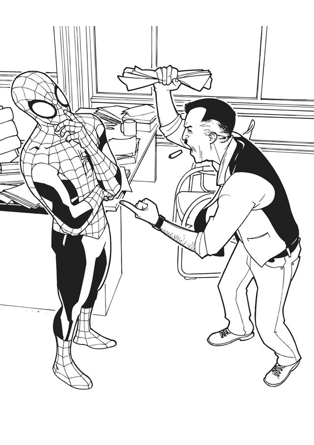 Malvorlage: Spider Man (Superheld) #78905 - Kostenlose Malvorlagen zum Ausdrucken