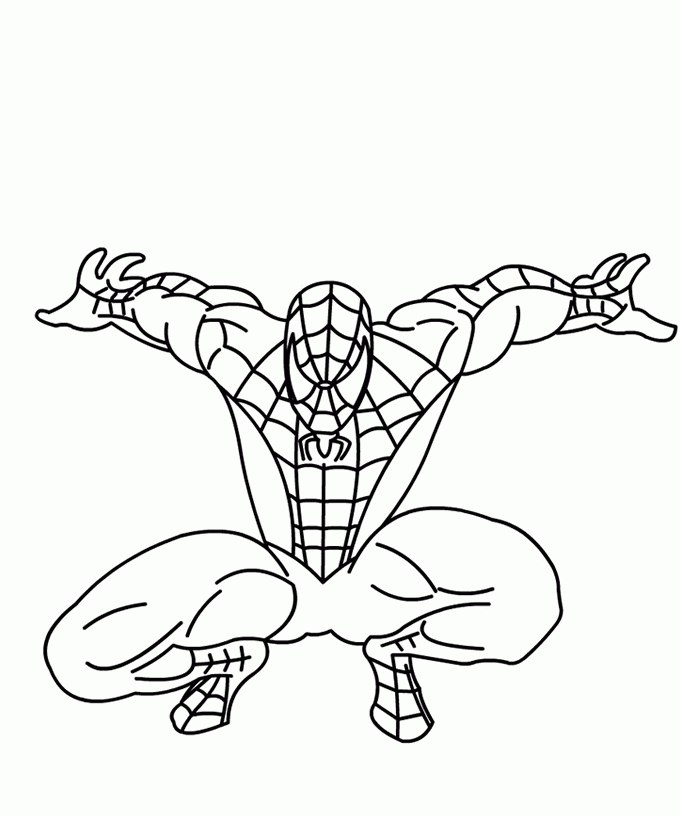 Malvorlage: Spider Man (Superheld) #78909 - Kostenlose Malvorlagen zum Ausdrucken