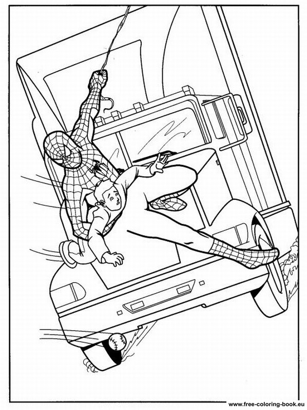Malvorlage: Spider Man (Superheld) #78913 - Kostenlose Malvorlagen zum Ausdrucken