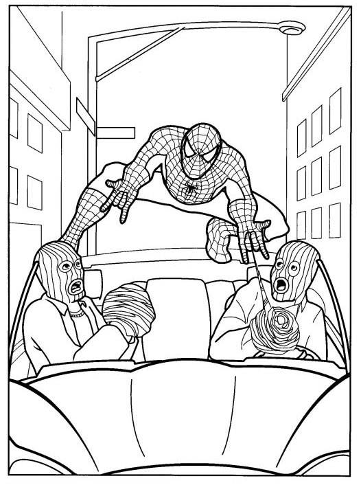 Malvorlage: Spider Man (Superheld) #78928 - Kostenlose Malvorlagen zum Ausdrucken