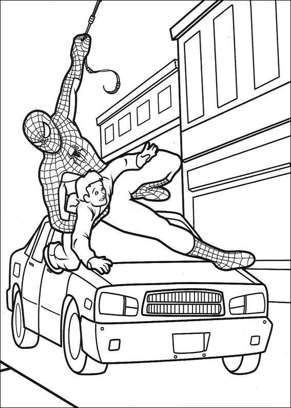 Malvorlage: Spider Man (Superheld) #78930 - Kostenlose Malvorlagen zum Ausdrucken