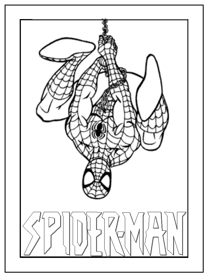 Malvorlage: Spider Man (Superheld) #78931 - Kostenlose Malvorlagen zum Ausdrucken