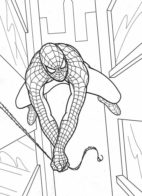 Malvorlage: Spider Man (Superheld) #78961 - Kostenlose Malvorlagen zum Ausdrucken