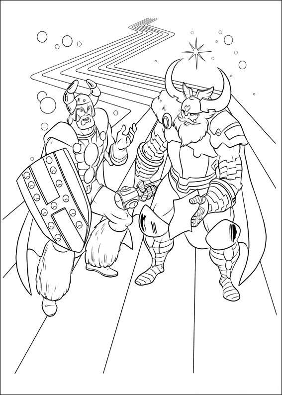 Malvorlage: Thor (Superheld) #75794 - Kostenlose Malvorlagen zum Ausdrucken