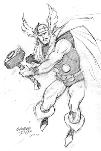 Malvorlage: Thor (Superheld) #75810 - Kostenlose Malvorlagen zum Ausdrucken