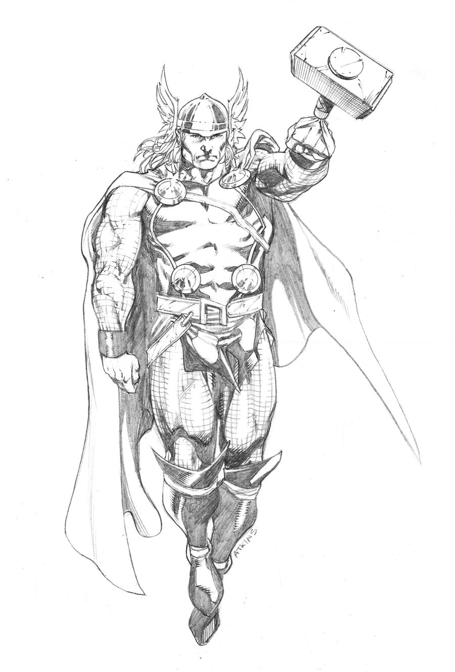 Malvorlage: Thor (Superheld) #75858 - Kostenlose Malvorlagen zum Ausdrucken