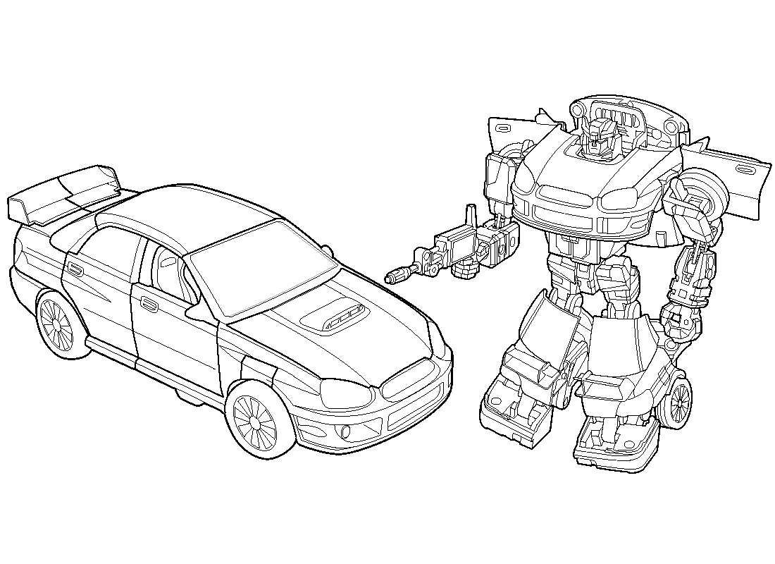 Malvorlage: Transformer (Superheld) #75126 - Kostenlose Malvorlagen zum Ausdrucken