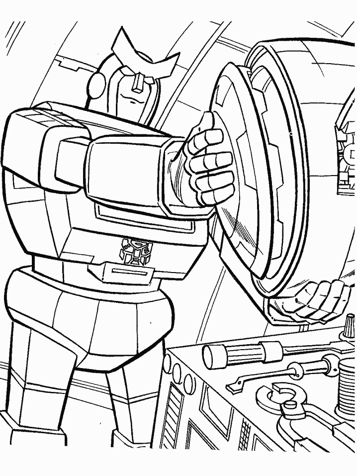 Malvorlage: Transformer (Superheld) #75292 - Kostenlose Malvorlagen zum Ausdrucken