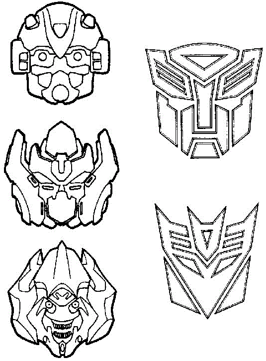 Malvorlage: Transformer (Superheld) #75301 - Kostenlose Malvorlagen zum Ausdrucken