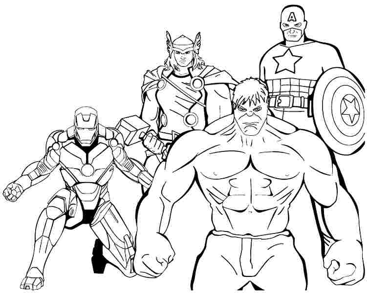 Malvorlage: Marvel Superhelden (Superhelden und Superschurken) #79793 - Kostenlose Malvorlagen zum Ausdrucken