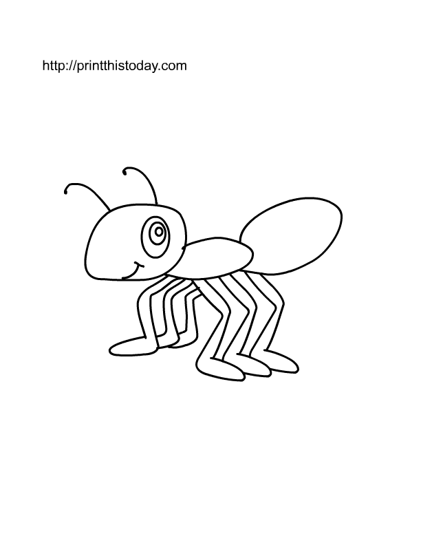 Malvorlage: Ameise (Tiere) #6938 - Kostenlose Malvorlagen zum Ausdrucken