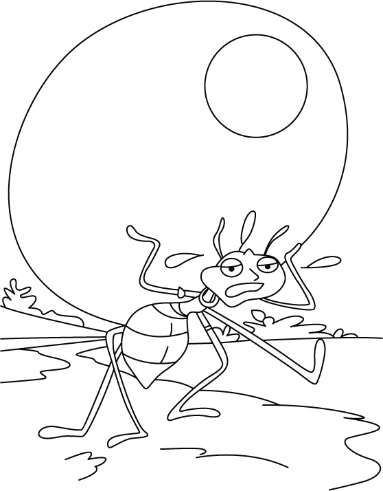 Malvorlage: Ameise (Tiere) #7030 - Kostenlose Malvorlagen zum Ausdrucken