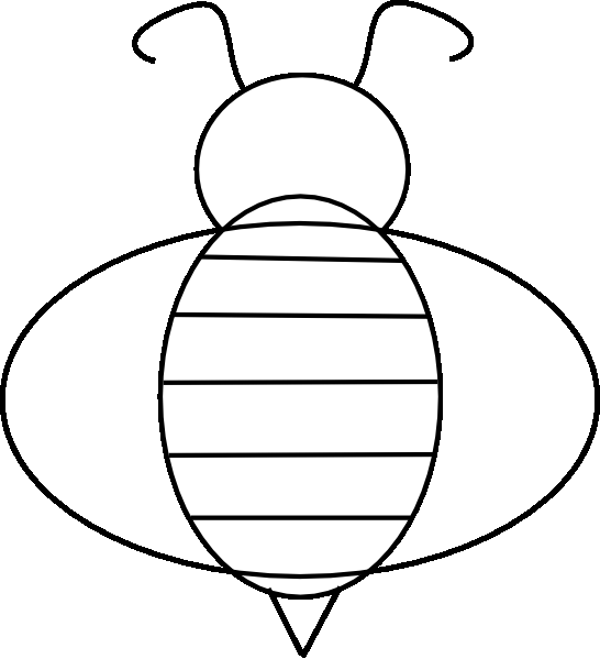 Malvorlage: Biene (Tiere) #118 - Kostenlose Malvorlagen zum Ausdrucken