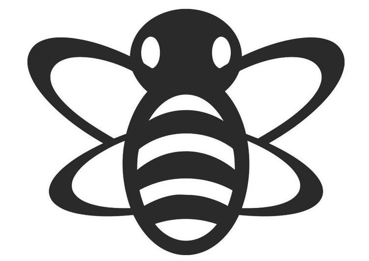 Malvorlage: Biene (Tiere) #155 - Kostenlose Malvorlagen zum Ausdrucken