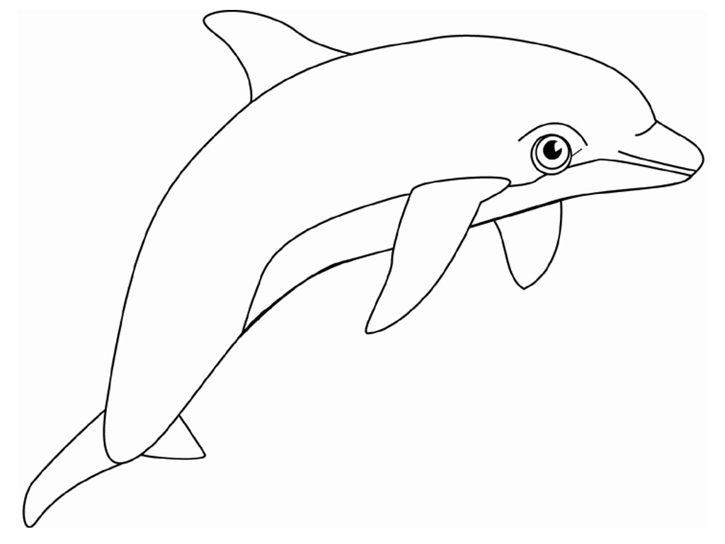 Malvorlage: Delfin (Tiere) #5098 - Kostenlose Malvorlagen zum Ausdrucken