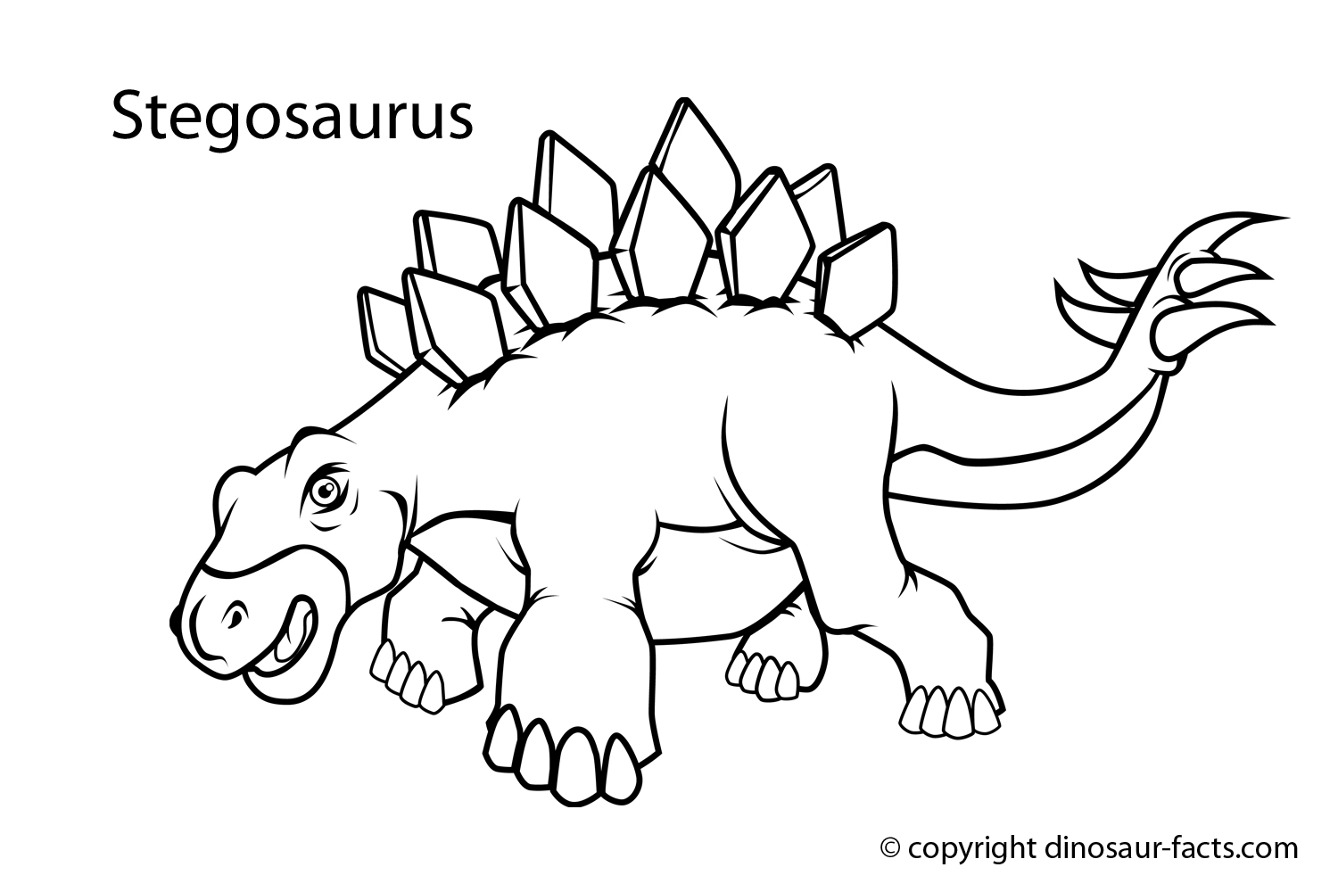 Malvorlage: Dinosaurier (Tiere) #5549 - Kostenlose Malvorlagen zum Ausdrucken