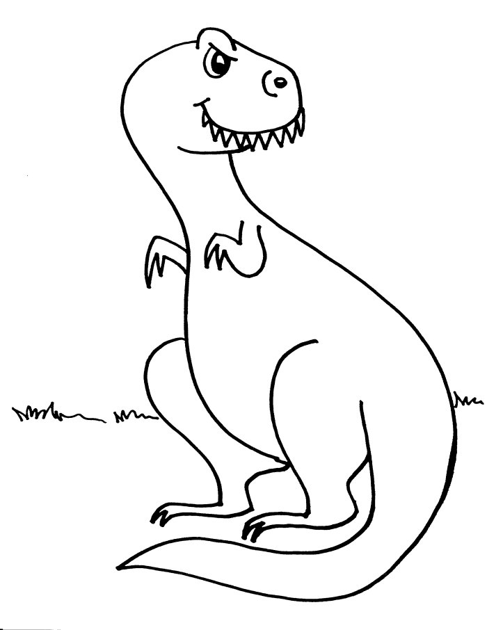 Malvorlage: Dinosaurier (Tiere) #5560 - Kostenlose Malvorlagen zum Ausdrucken