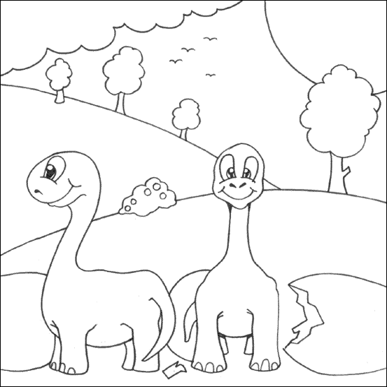 Malvorlage: Dinosaurier (Tiere) #5586 - Kostenlose Malvorlagen zum Ausdrucken