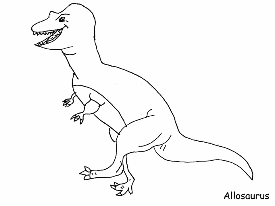 Malvorlage: Dinosaurier (Tiere) #5649 - Kostenlose Malvorlagen zum Ausdrucken