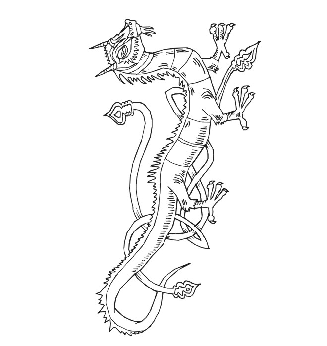 Malvorlage: Drachen (Tiere) #5724 - Kostenlose Malvorlagen zum Ausdrucken