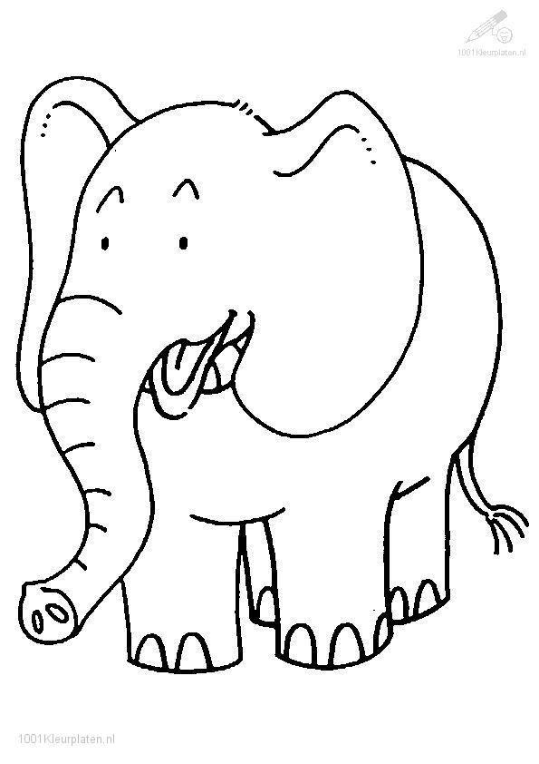 Malvorlage: Elefant (Tiere) #6305 - Kostenlose Malvorlagen zum Ausdrucken