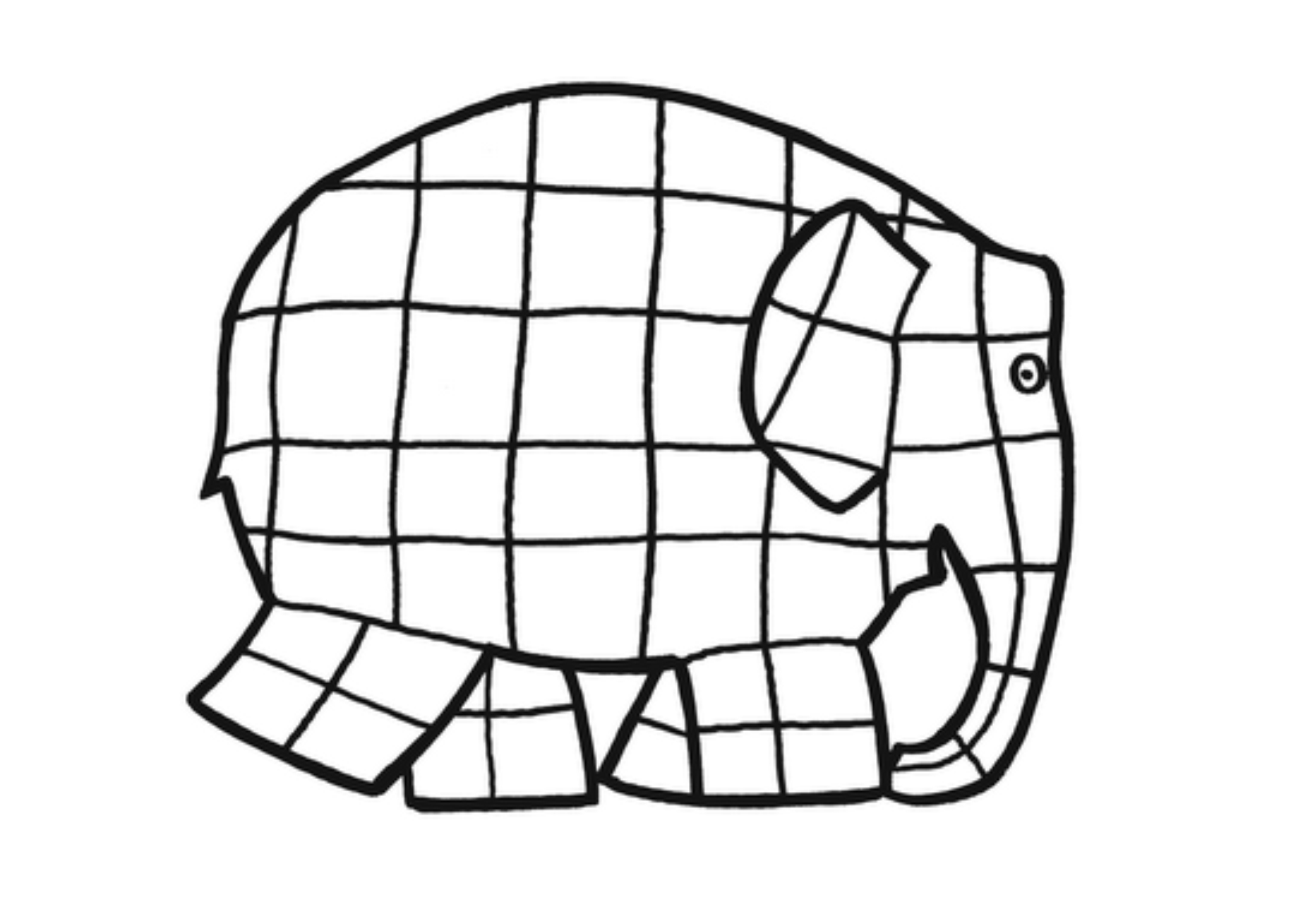 Malvorlage: Elefant (Tiere) #6315 - Kostenlose Malvorlagen zum Ausdrucken