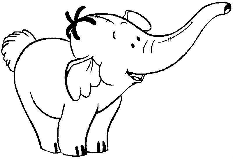 Malvorlage: Elefant (Tiere) #6319 - Kostenlose Malvorlagen zum Ausdrucken