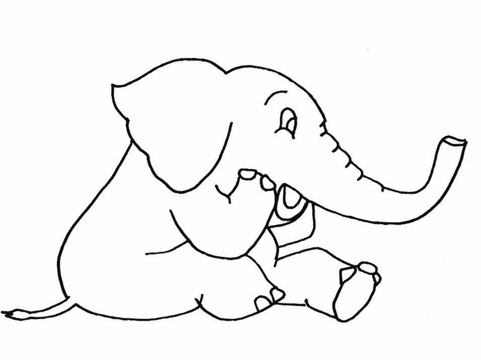 Malvorlage: Elefant (Tiere) #6331 - Kostenlose Malvorlagen zum Ausdrucken