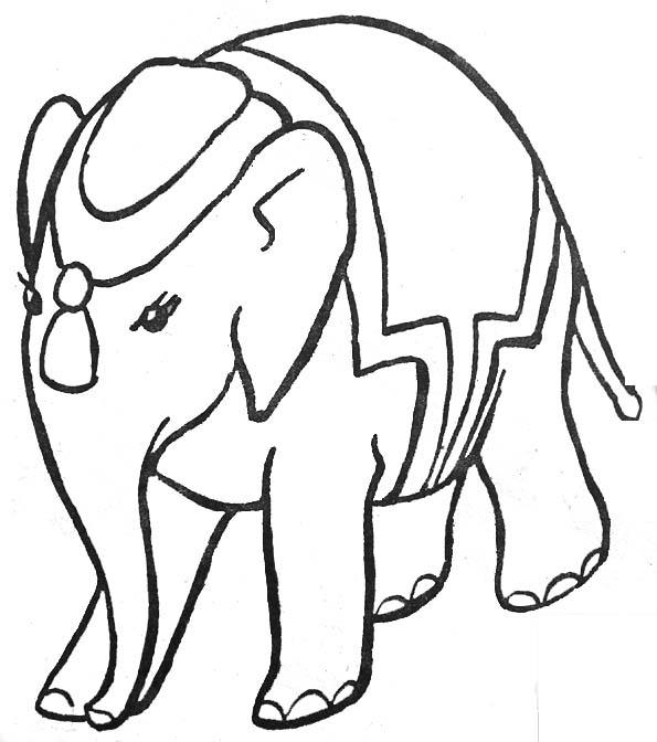 Malvorlage: Elefant (Tiere) #6338 - Kostenlose Malvorlagen zum Ausdrucken