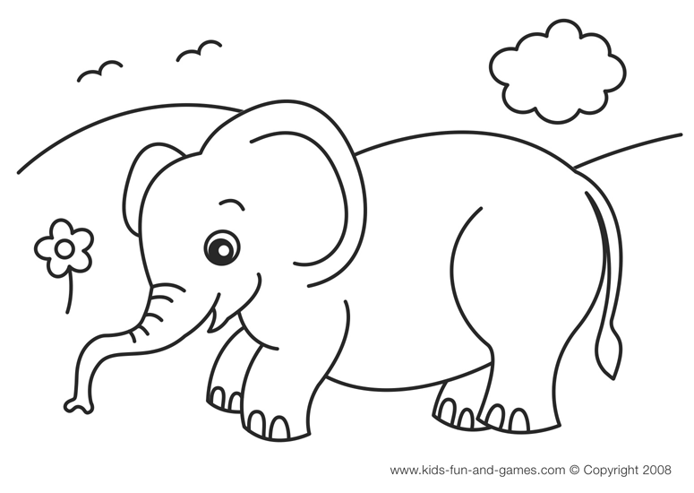 Malvorlage: Elefant (Tiere) #6340 - Kostenlose Malvorlagen zum Ausdrucken