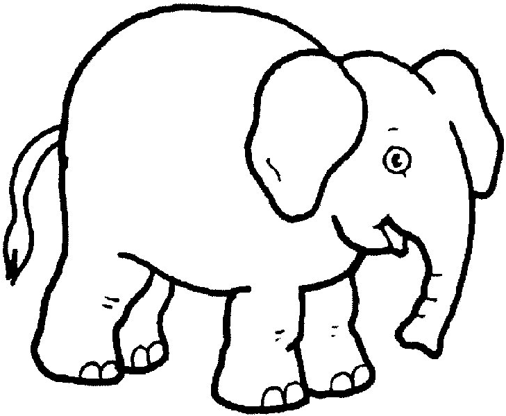 Malvorlage: Elefant (Tiere) #6346 - Kostenlose Malvorlagen zum Ausdrucken
