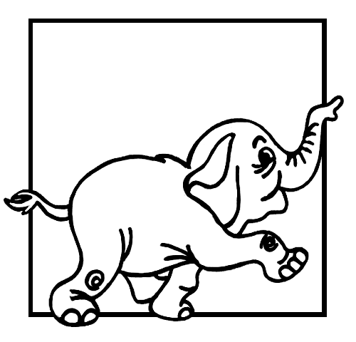 Malvorlage: Elefant (Tiere) #6358 - Kostenlose Malvorlagen zum Ausdrucken