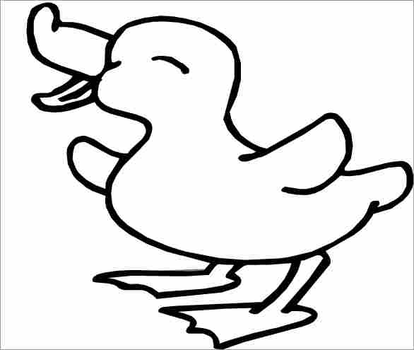 Malvorlage: Ente (Tiere) #1451 - Kostenlose Malvorlagen zum Ausdrucken