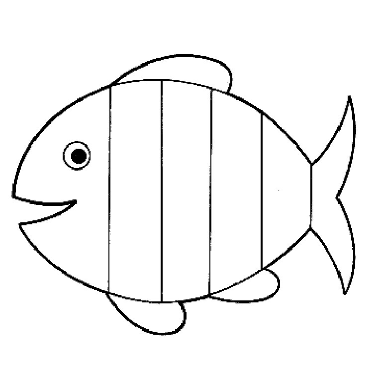 Malvorlage: Fisch (Tiere) #17027 - Kostenlose Malvorlagen zum Ausdrucken