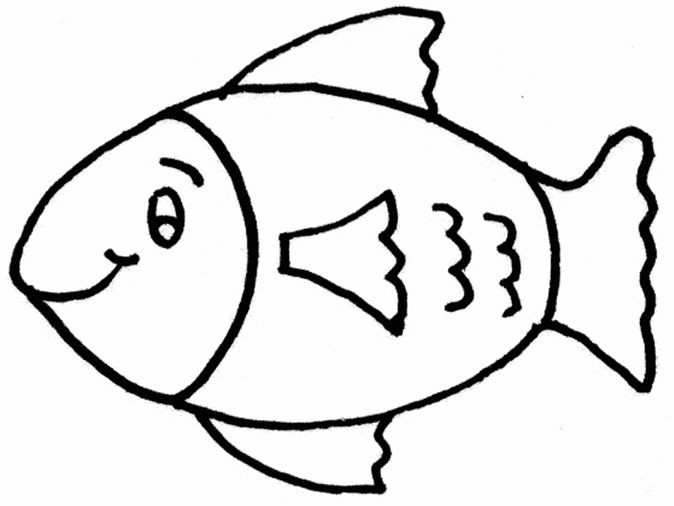 Malvorlage: Fisch (Tiere) #17074 - Kostenlose Malvorlagen zum Ausdrucken