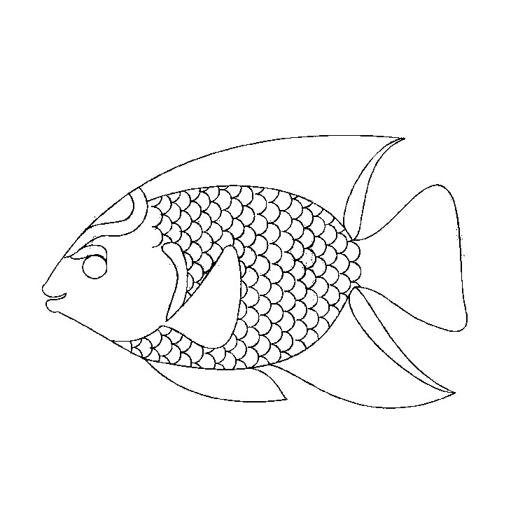 Malvorlage: Fisch (Tiere) #17153 - Kostenlose Malvorlagen zum Ausdrucken
