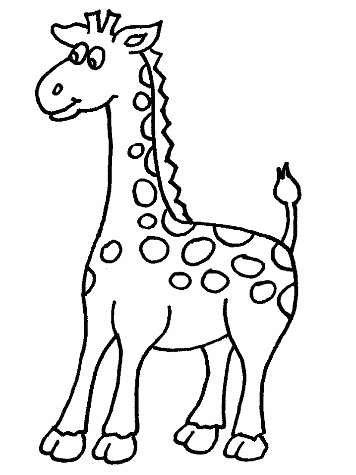 Malvorlage: Giraffe (Tiere) #7218 - Kostenlose Malvorlagen zum Ausdrucken